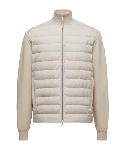 MONCLER MONCLER PADDED ZIP-UP CARDIGAN