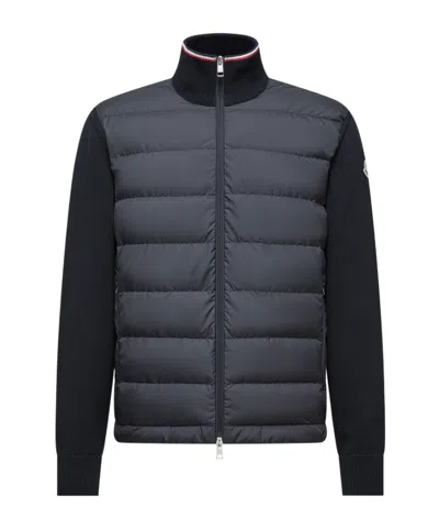 MONCLER MONCLER ENFANT HIGH NECK QUILTED JACKET
