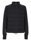 Moncler Araripe Mid Layer Quilted Down Jacket In Black