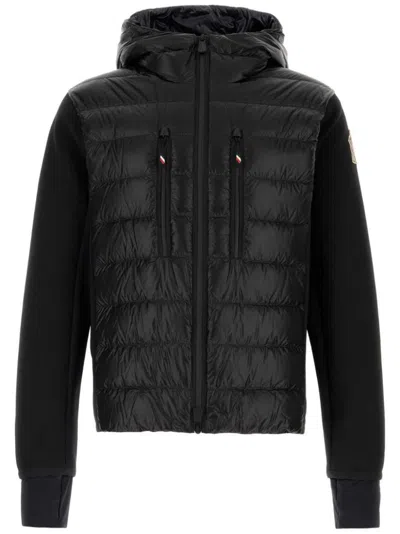 MONCLER PADDED ZIP-UP JACKET - MEN'S - POLYESTER/POLYAMIDE/FEATHER