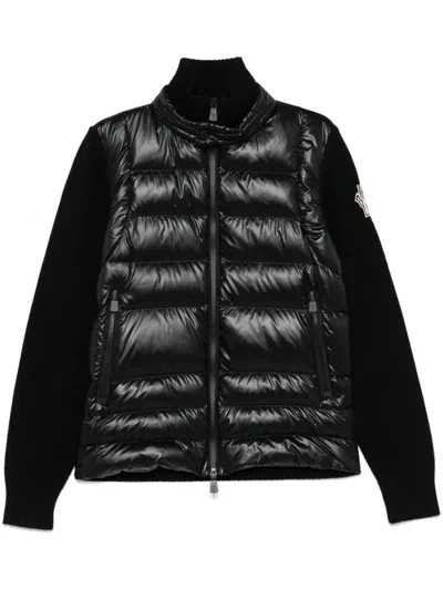Moncler Padded Zip-up Jacket In Multicolor