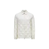 Moncler Logo-patch Quilted Jacket In White