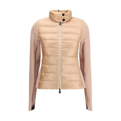 MONCLER PADDED ZIP-UP SWEATSHIRT