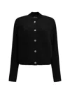 Moncler Padded-panel Jacket In Black