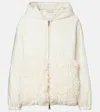 Moncler Hooded Zip-up Jacket In Multi