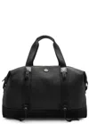 Moncler Panelled Canvas Holdall In Black