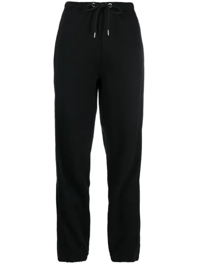 MONCLER PANELLED COTTON-BLEND TRACK PANTS