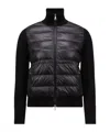 Moncler Panelled Jacket In Black
