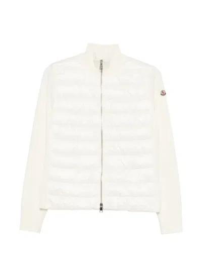 Moncler Panelled Jacket In Neutral