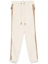 Moncler Panelled Performance Track Pants In Neutrals