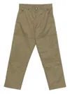 Moncler Panelled Pocket Trousers In Gray