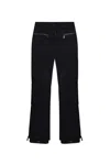 Moncler Logo-patch Ski Trousers In Black