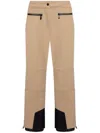 Moncler Panelled Ski Trousers In Neutrals