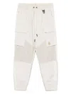 Moncler Elastic Waist Sweatpants In Gray