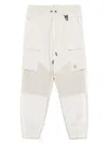 Moncler Elastic Waist Sweatpants In Gray