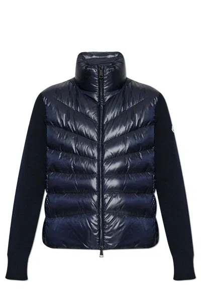 MONCLER MONCLER PANELLED ZIP