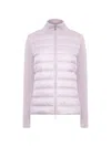 Moncler Panelled Zip-up Jacket In Multi