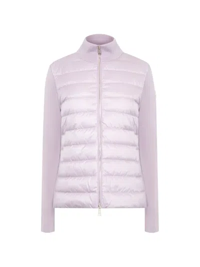 Moncler Panelled Zip-up Jacket In Multi