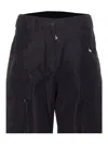 Moncler Patch-logo Ski Cargo Pants In Blue