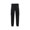 Moncler Men's Water-repellent Windproof Hard Shell Cargo Pants In Black