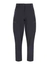 Moncler Large Multitish Trousers In Black