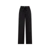Moncler Joggers With Two-tone Bands In Black