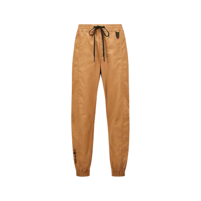 Moncler Ripstop Jogging Trousers, Men, Brown, Size: L