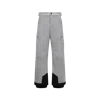 Moncler Padded Technical Wool Ski Pants Grey In Gray