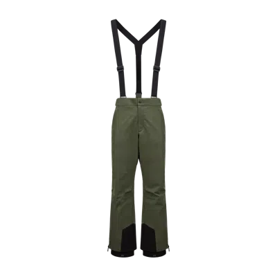 Moncler Pantalon De Ski Matelassé Gore-tex In Green