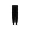Moncler Pantalon De Survêtement En Coton À Bords Tricolores In Black