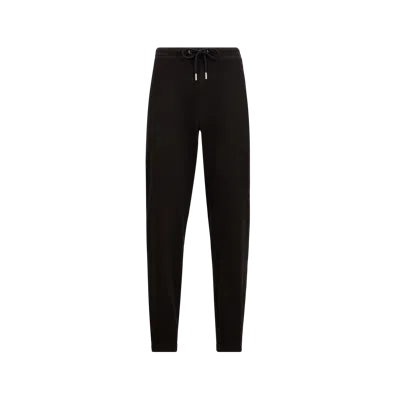 MONCLER PANTALON DE SURVÊTEMENT EN COTON À EMPIÈCEMENT LOGO