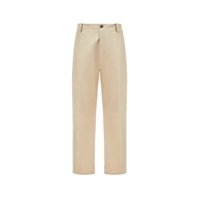Moncler Pantalon En Gabardine De Coton X Frgmt In Burgundy