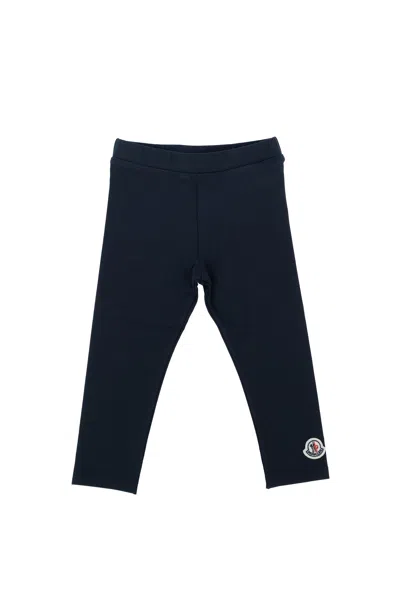 Moncler Kids' Pantaloni In Blue