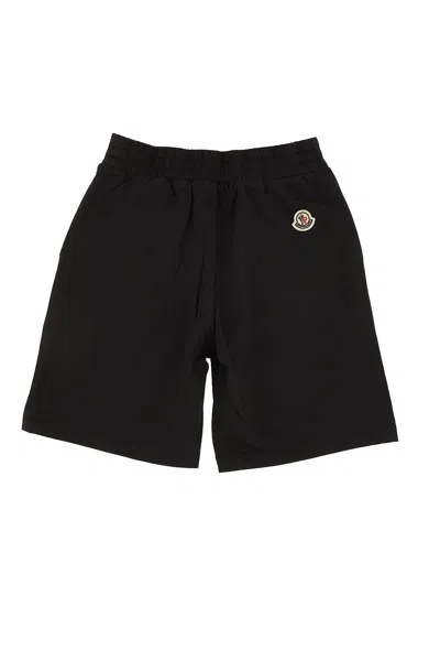 Moncler Kids' Pantaloni In Nero