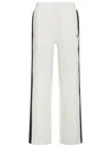 Moncler Jogginghose Mit Logo-patch In Bianco
