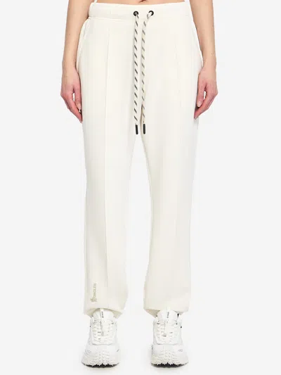 Moncler Sweat Bottoms In White