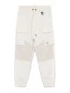 Moncler Elastic Waist Sweatpants In Gray