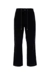 Moncler Corduroy Trousers With Back Pockets And Button Accents In 779
