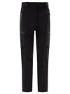 Moncler Grenoble High Waist Sport Trousers In Black