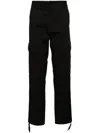 Moncler Straight-leg Cargo Trousers In Black