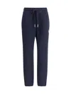 Moncler Drawstring-waist Track Pants In Blue