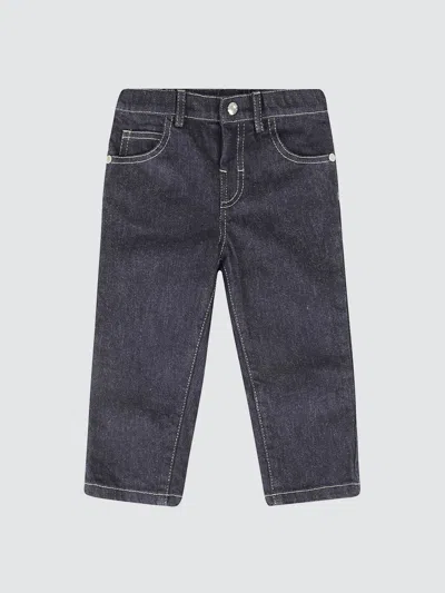 Moncler Pants Kids In Blue