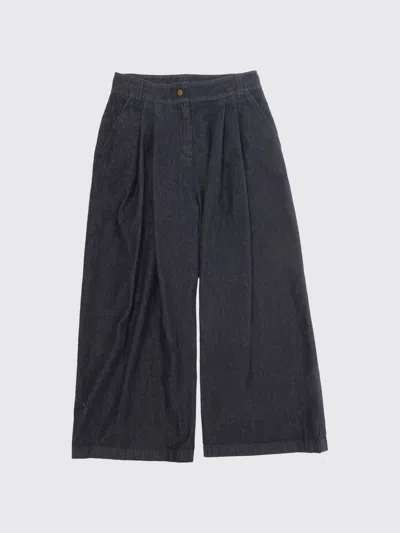 Moncler Pants Kids Color Blue