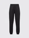 Moncler Black Regular Joggers Pants In Black