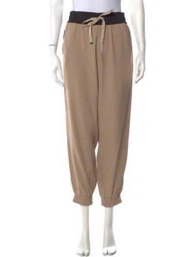 Pre-owned Moncler Pants In Neutrals
