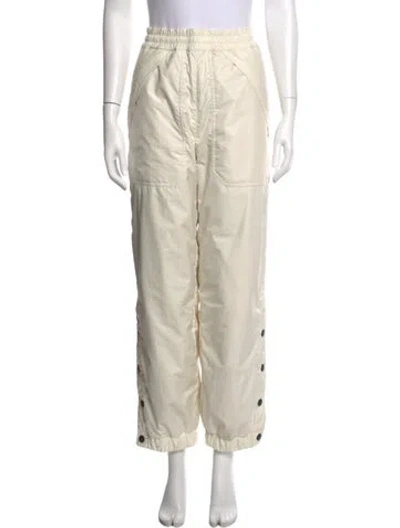 Pre-owned Moncler Pants In White