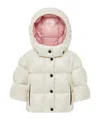 Moncler Parana Detachable-hood Puffer Jacket In White