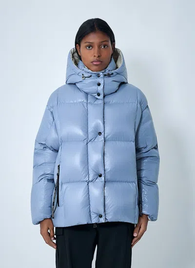 Moncler Parana Down Jacket In Blue