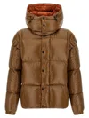 Moncler Parana Down Jacket In Brown