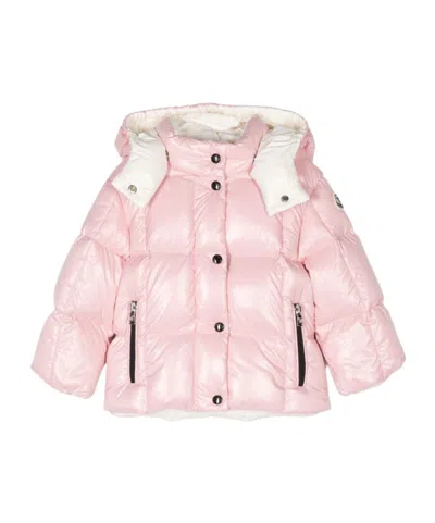 Moncler Parana Down Jacket In Pink